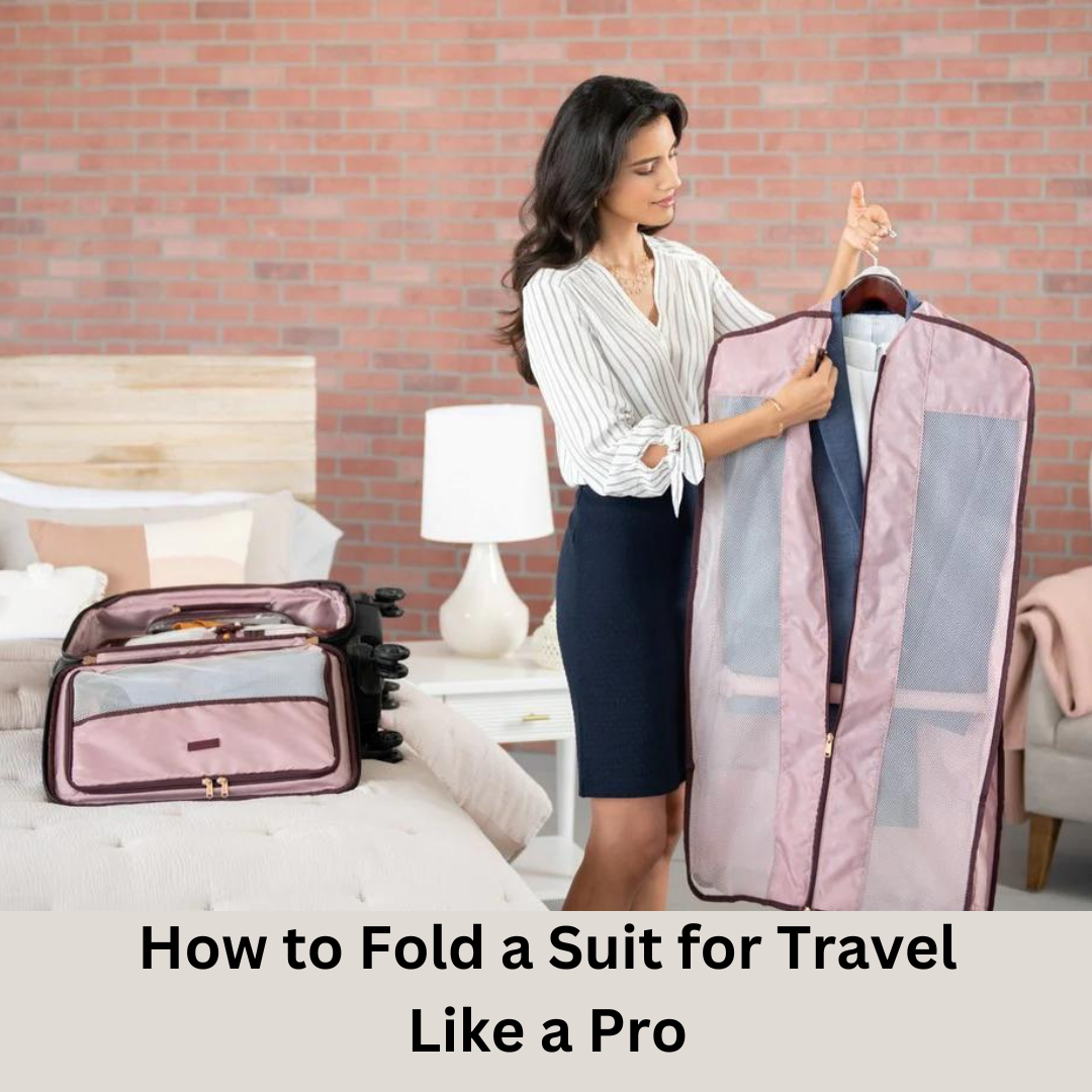 A Step-by-Step Guide on How to Fold a Suit for Travel - Travel Blust