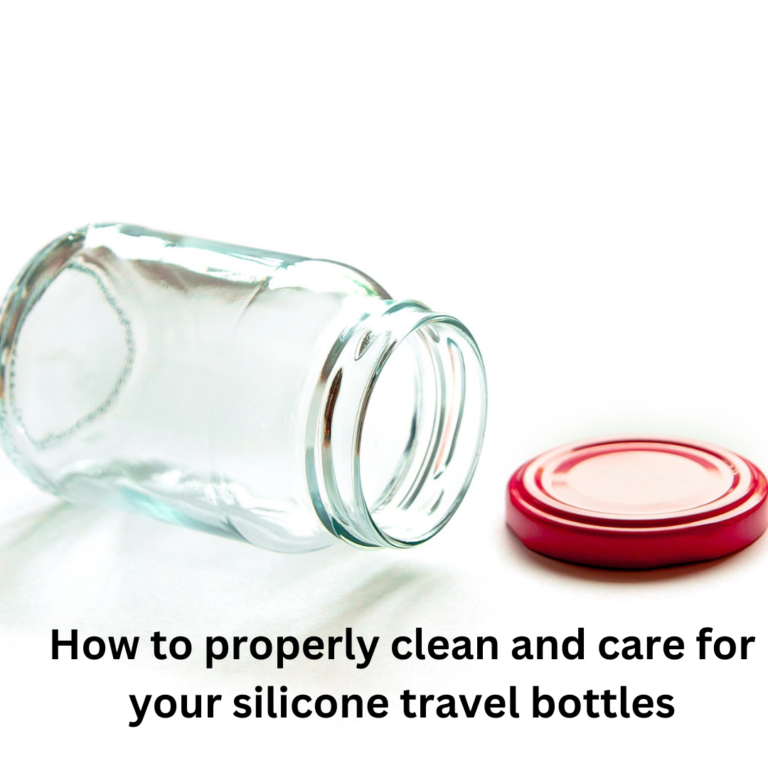 silicone travel bottles