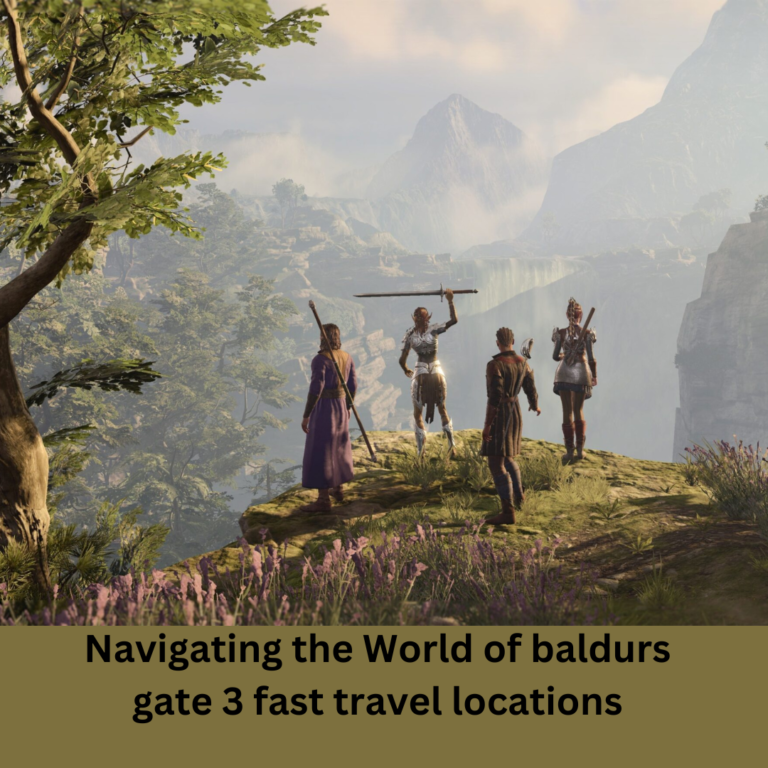 baldurs gate 3 fast travel locations