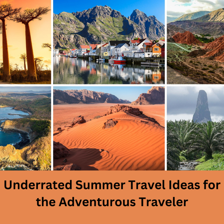 Underrated Summer Travel Ideas