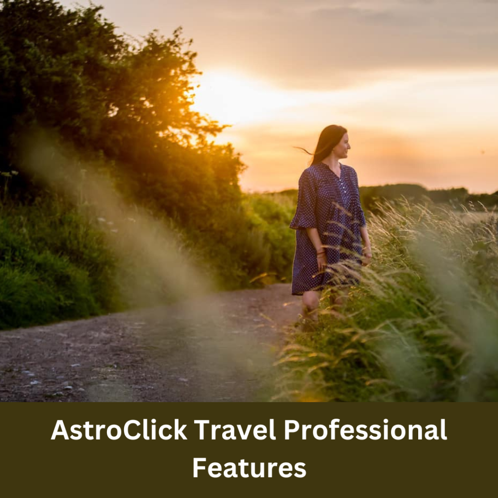 astroclick travel vs local space